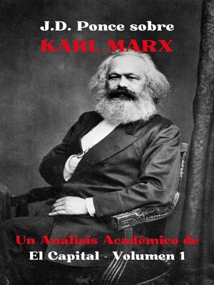 cover image of J.D. Ponce sobre Karl Marx